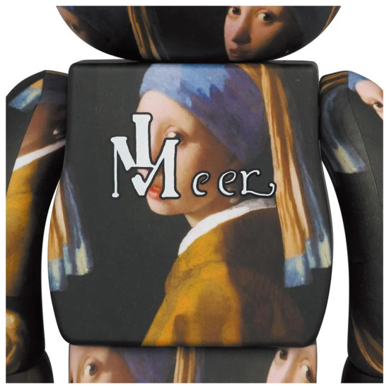 Medicom Toy Bearbrick Johannes Vermeer (Girl With A Pearl Earring)